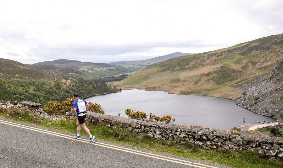 Lough Tay from the Sally Gap road